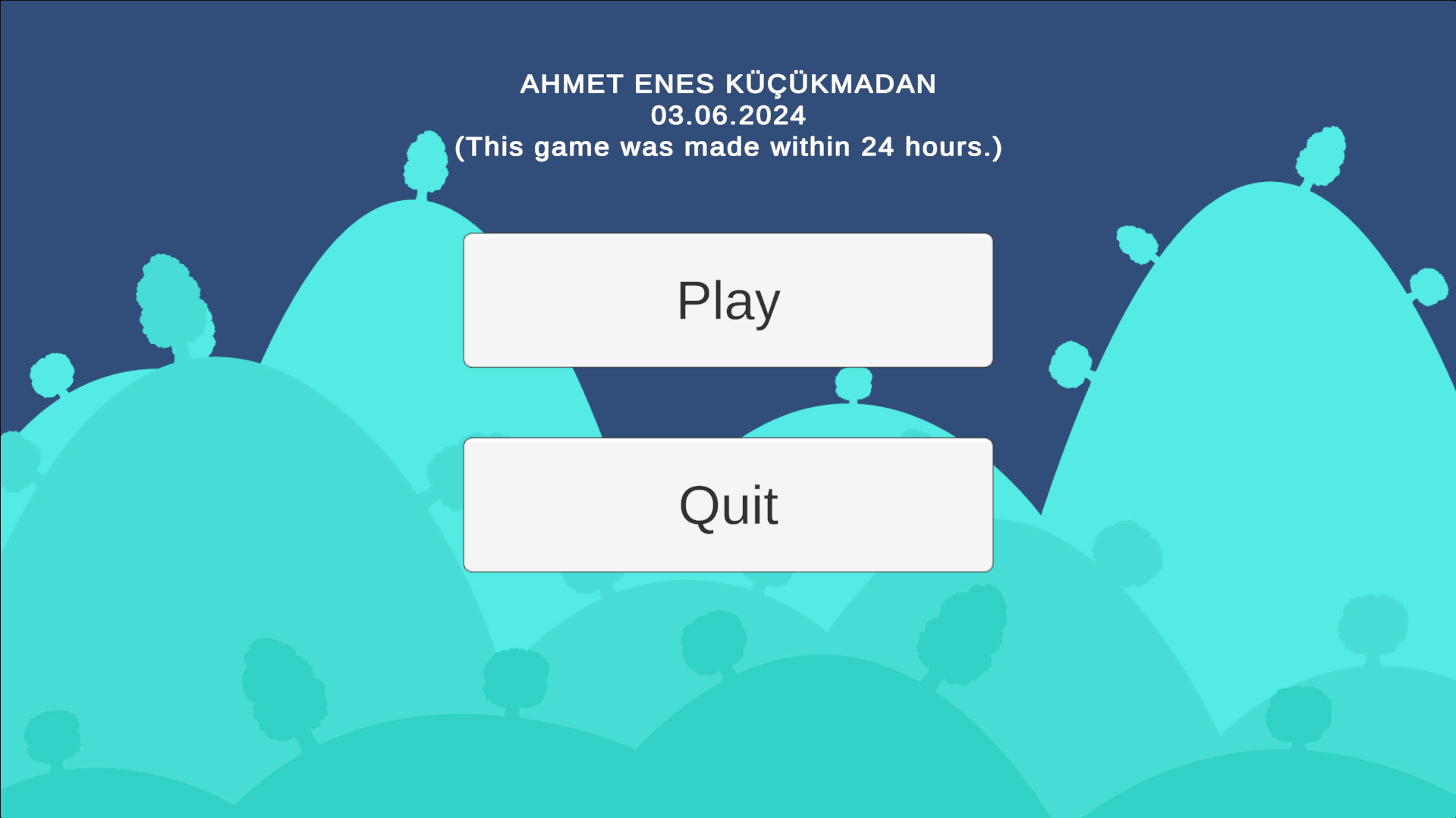 Unity Game Main Image